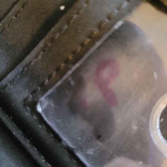 Tahari Royal Flush Black Floral Clutch Wallet - Picture 7 of 7